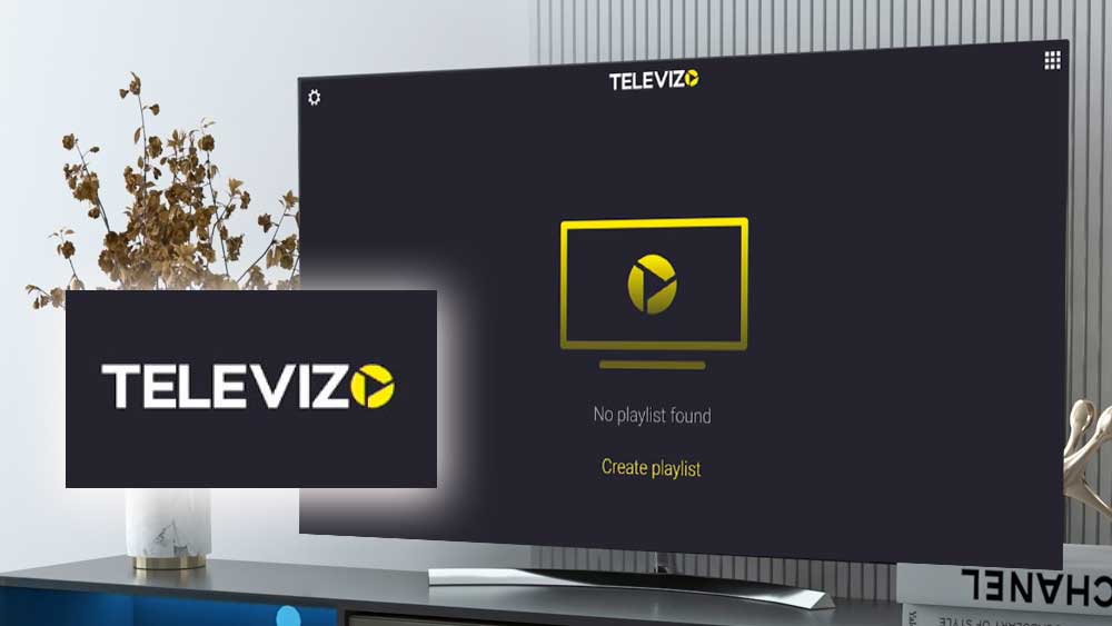 A screenshot showing the Televizo app.